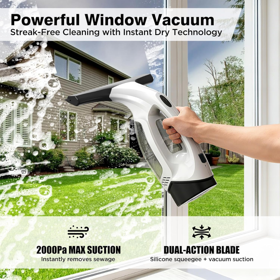 Cordless Window Vacuum Cleaner